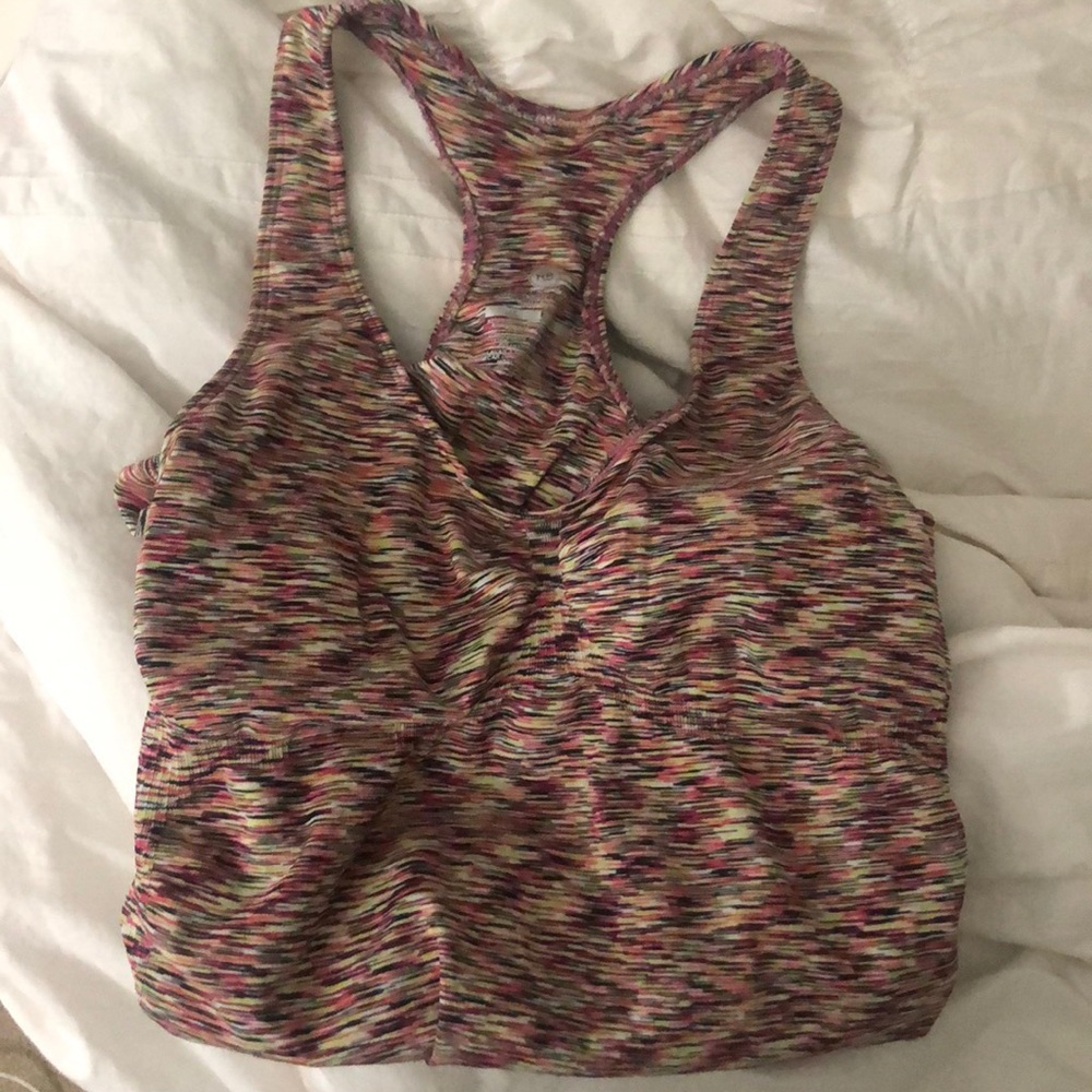 Riverberry Racerback Multicolor Active Tank M/L